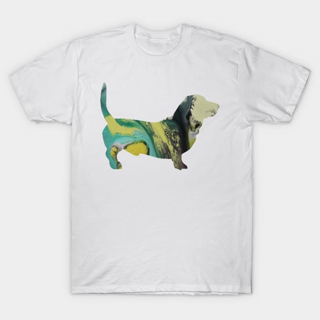 Basset hound T-Shirt by TheJollyMarten